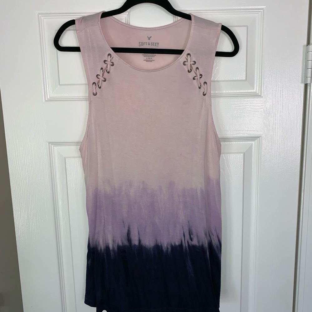 American Eagle Ombré Tank Top